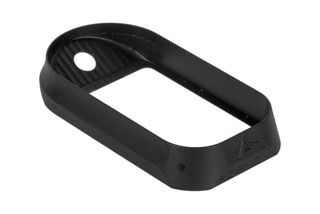 The Agency Arms Glock magwell is machined out of 6061 aluminum with hardcoat anodized finish